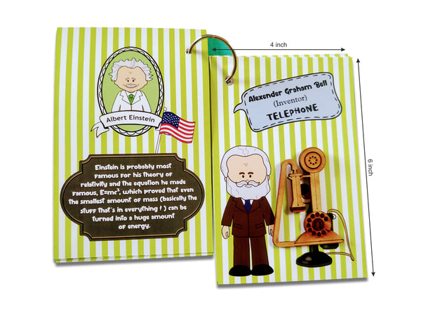 Inventions and Scientists Flashcards with Activity