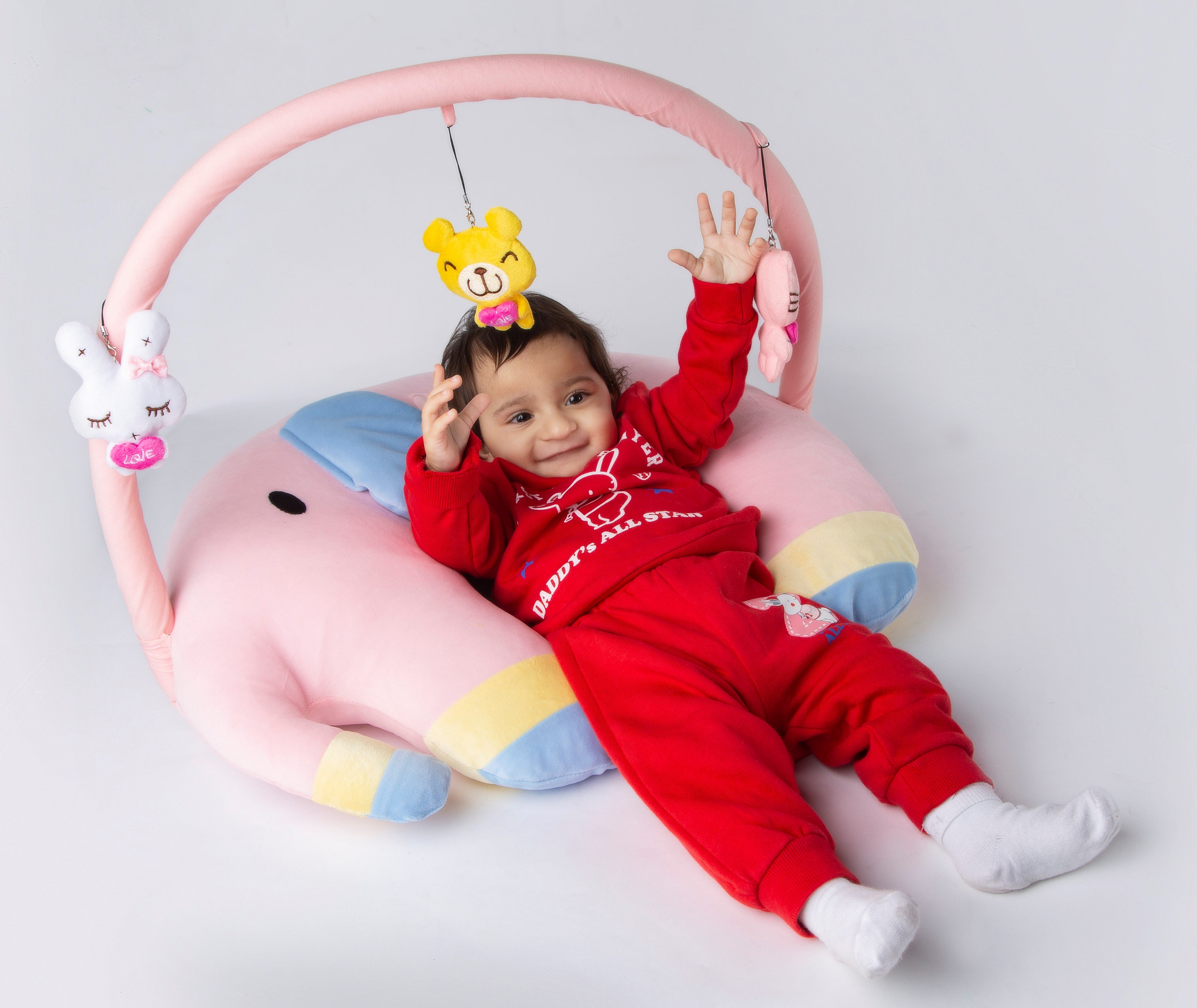 Baby Elephant Feeding Pillow