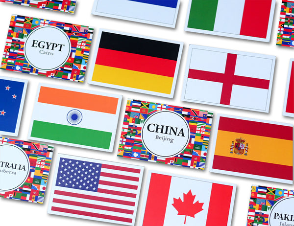 Flags Flash Cards