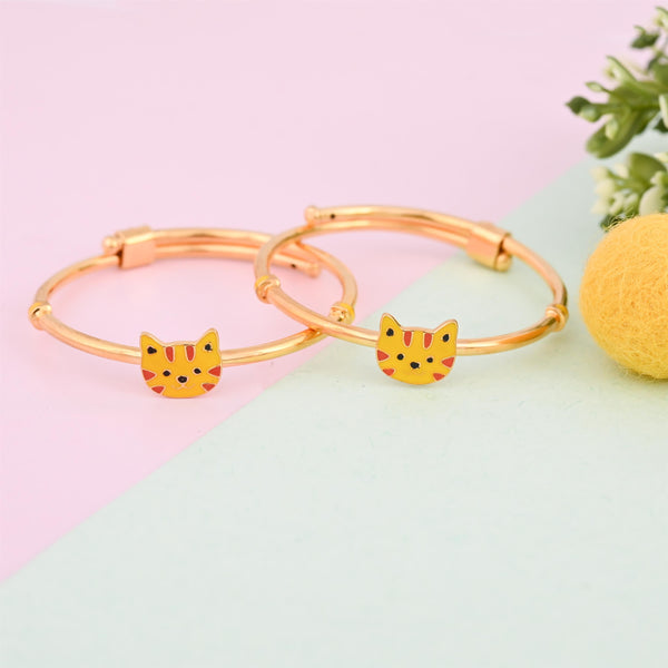 Lil Tiger Silver Bangles Jewellery for kids & Newborns